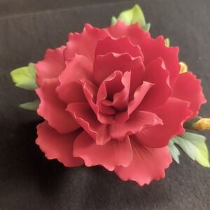 Porcelain Peony flower by Sadak